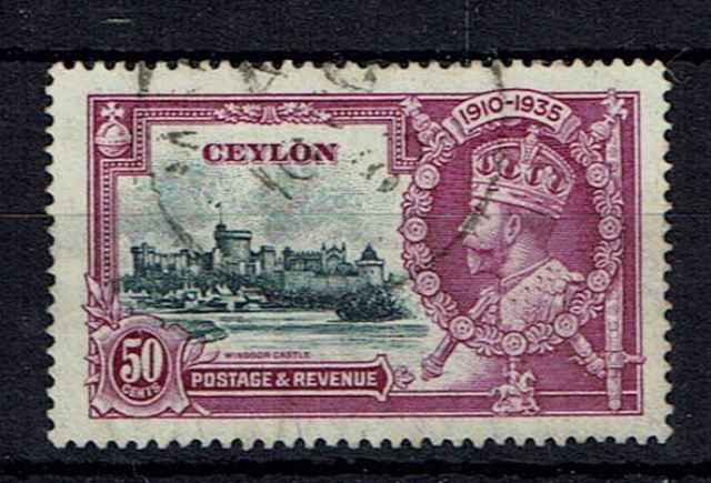 Image of Ceylon/Sri Lanka SG 382h FU British Commonwealth Stamp